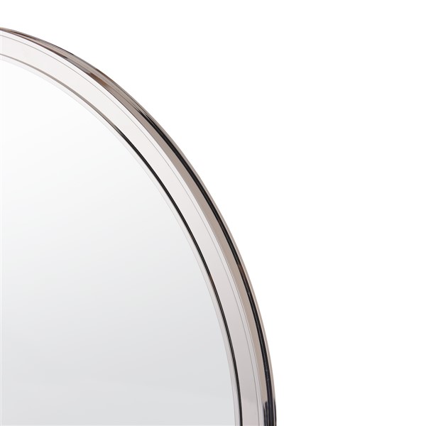 (image for) Laura Ashley Harrington Mirror Polished Nickel 60 X 60cm